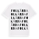 Folkärna ordlek t-shirt