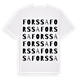 Forssa ordlek t-shirt