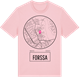 Pink Cotton t-shirt med Forssa t-shirt