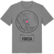 Mid Heather Gray t-shirt med Forssa t-shirt