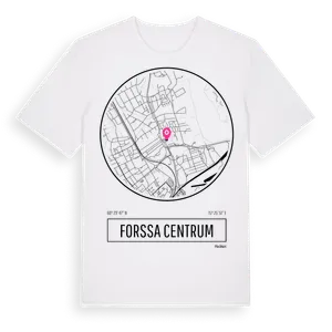 Forssa Centrum t-shirt – ekologisk bomull t-shirt från Pinshirt