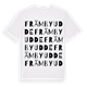 Främby udde ordlek t-shirt