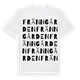 Fränngården ordlek t-shirt