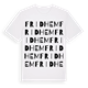 Fridhem ordlek t-shirt