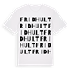 Fridhult ordlek t-shirt
