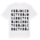 Fröjdberget ordlek t-shirt