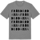 Mid Heather Gray t-shirt med Fröndbodarna ordlek t-shirt