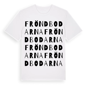 Fröndbodarna ordlek t-shirt – ekologisk bomull t-shirt från Pinshirt