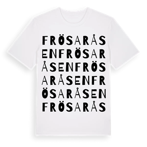 Frösaråsen ordlek t-shirt – ekologisk bomull t-shirt från Pinshirt