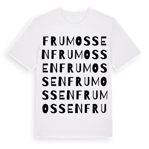 Frumossen ordlek t-shirt – ekologisk bomull t-shirt från Pinshirt