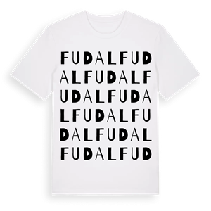 Fudal ordlek t-shirt – ekologisk bomull t-shirt från Pinshirt