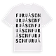 Furuåsen ordlek t-shirt