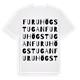 Furuhögstugan ordlek t-shirt
