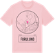 Pink Cotton t-shirt med Furulund t-shirt