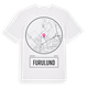 White t-shirt med Furulund t-shirt