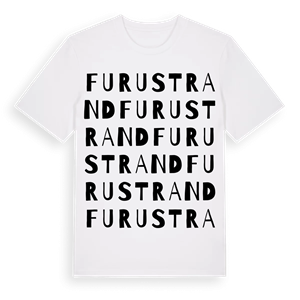 Furustrand ordlek t-shirt – ekologisk bomull t-shirt från Pinshirt