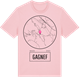 Pink Cotton t-shirt med Gagnef t-shirt