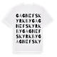 Gagnefs Kyrkby ordlek t-shirt