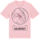 Pink Cotton t-shirt med Galgberget t-shirt