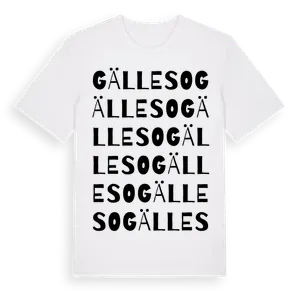 Gälleso ordlek t-shirt – ekologisk bomull t-shirt från Pinshirt