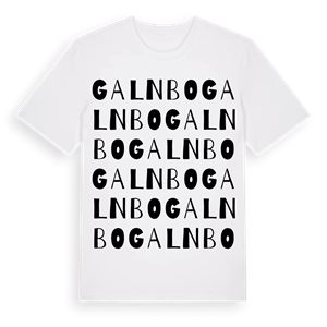 Galnbo ordlek t-shirt – ekologisk bomull t-shirt från Pinshirt