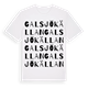 Galsjökällan ordlek t-shirt