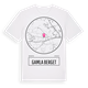 White t-shirt med Gamla berget t-shirt