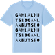 Blue Soul t-shirt med Gamla Knutsbo ordlek t-shirt