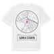 White t-shirt med Gamla staden t-shirt