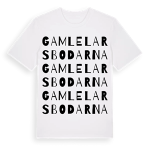 Gamle Larsbodarna ordlek t-shirt – ekologisk bomull t-shirt från Pinshirt