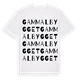 Gammalbygget ordlek t-shirt