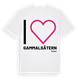 Jag älskar Gammalsätern t-shirt stort tryck