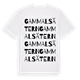 Gammalsätern ordlek t-shirt