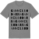 Mid Heather Gray t-shirt med Gammelbodarna ordlek t-shirt
