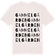 Vintage White t-shirt med Gammelgården ordlek t-shirt