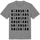 Mid Heather Gray t-shirt med Gärdsgården ordlek t-shirt