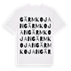 Gärmkojan ordlek t-shirt