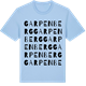 Blue Soul t-shirt med Garpenberg ordlek t-shirt