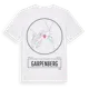 White t-shirt med Garpenberg t-shirt