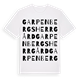 Garpenbergs Herrgård ordlek t-shirt