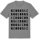Mid Heather Gray t-shirt med Georgsberg ordlek t-shirt