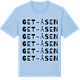 Blue Soul t-shirt med Get-åsen ordlek t-shirt