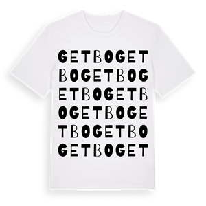 Getbo ordlek t-shirt – ekologisk bomull t-shirt från Pinshirt