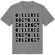 Mid Heather Gray t-shirt med Gillerberget ordlek t-shirt