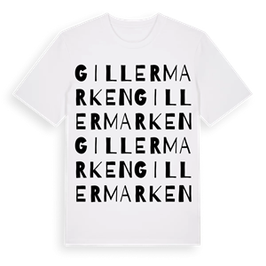 Gillermarken ordlek t-shirt – ekologisk bomull t-shirt från Pinshirt