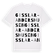 Gisslar-Andershusen ordlek t-shirt