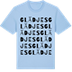 Blue Soul t-shirt med Glädjes ordlek t-shirt