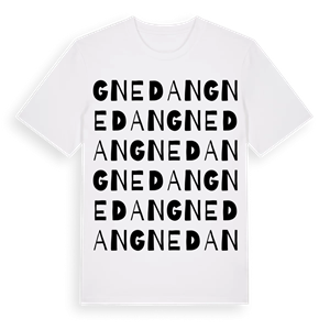 Gnedan ordlek t-shirt – ekologisk bomull t-shirt från Pinshirt