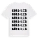 White t-shirt med Gördalen ordlek t-shirt