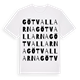 Götvallarna ordlek t-shirt